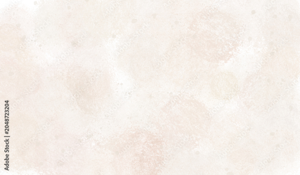 Fototapeta premium Soft beige watercolor texture background pattern pastel abstract art light grunge paper subtle vintage wall neutral design backdrop