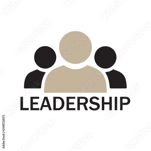Leadership Teamwork Vector Icon