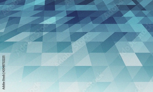 Abstract blue geometric bright background hexagonal crystal diamond light futuristic glossy mosaic wallpaper graphic gradient digital
