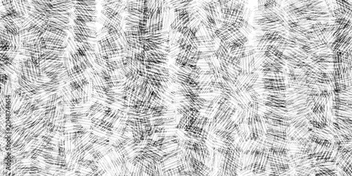 Abstract rough black and white crosshatch texture, graphite pencil shading textured background