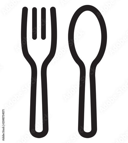 fork and spoon