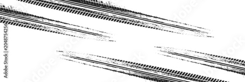Konstfotografi Tire tracks background for rally, drift, motocross, off-road and other auto and motorsport