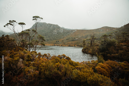 lake in the mountains