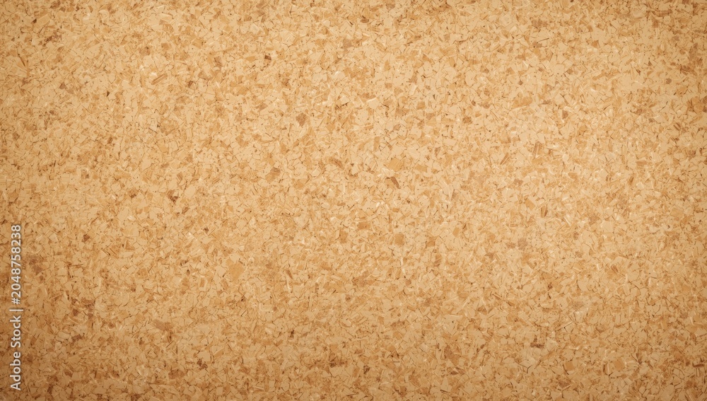 Fototapeta premium Soft corkboard texture background featuring polished wood grain and high key illumination ideal for design use