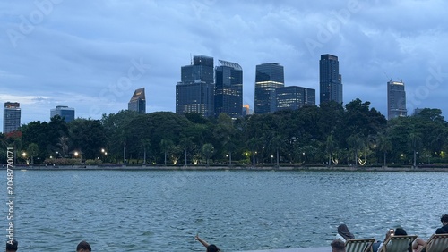 Photography Bangkok park.