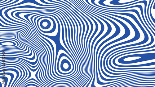 Vivid Wave Contrast Background