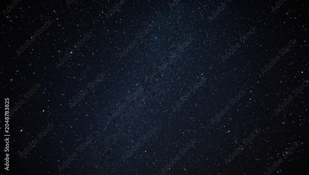 Obraz premium Vast universe starry backdrop with varied star brightness