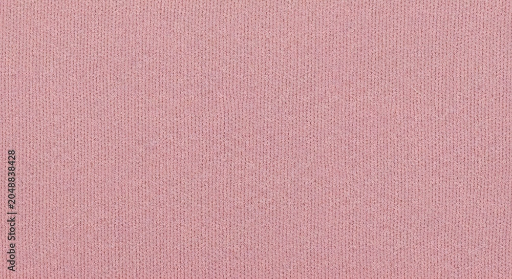 Fototapeta premium Soft Pink Fabric Texture Covering Surface in Minimal Background