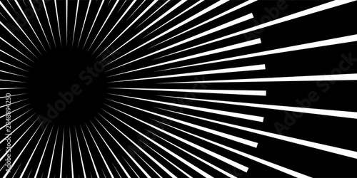 Foto Spiral sound wave rhythm line dynamic abstract vector background