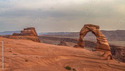 Striking desert panorama in...