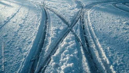 Snow blanket highlighting u...