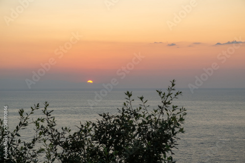 Minimal Sea Sunset