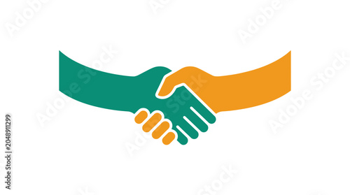 Handshake Graphic: Partnership, Agreement, Trust, Business Deal, Collaboration