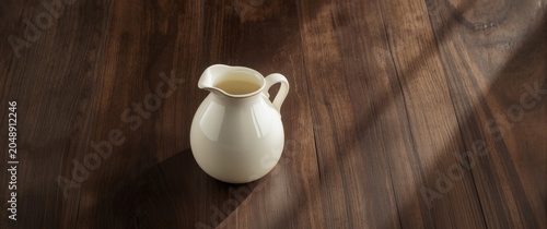 milk jug elegantly displaye...