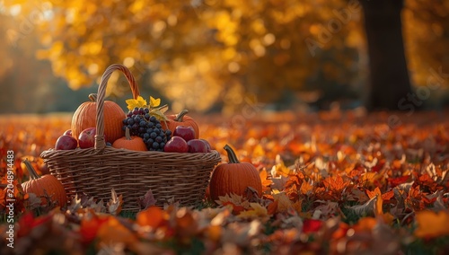 Harvest basket loaded with ...