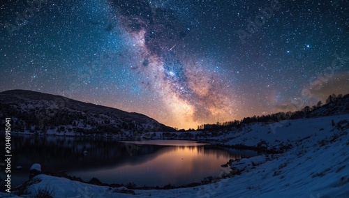 Star filled sky with Milky ...