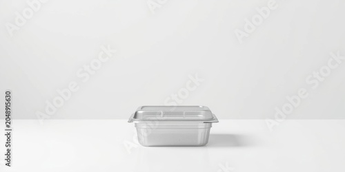 Single plastic lunch contai...