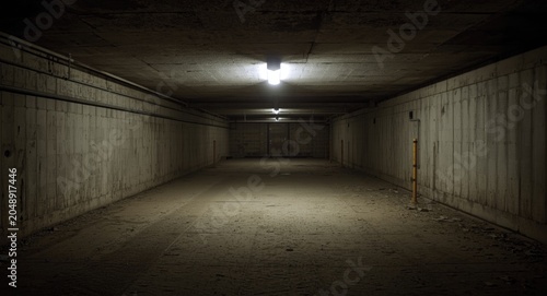 Interior view of an empty u...