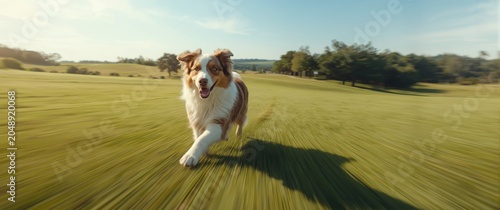 Exuberant Australian Shephe...