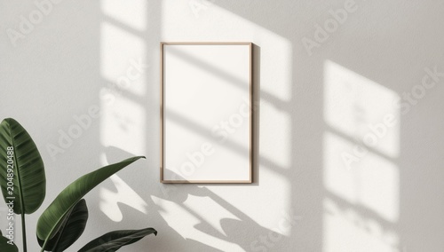 Mockup display of wall art ...