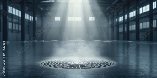 Innovative flooring smoke and fire detection system paired with clean agent suppression securing key infrastructure
