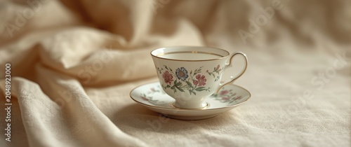 Serene moment with elegant ...