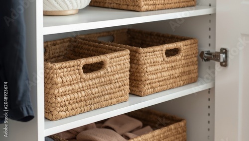 Closet organizer drawer div...