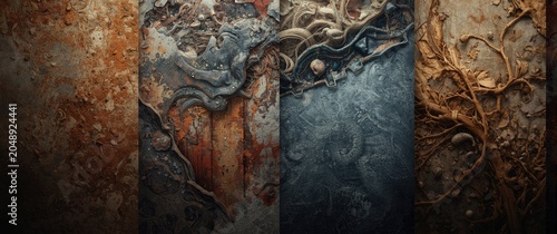 Inspired textures on surfac...