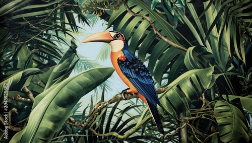 Paradise bird illustration ...