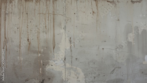 Textured concrete wall back...