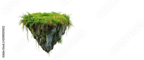 white background with float...