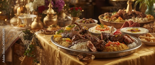 Middle Eastern meat and ric...