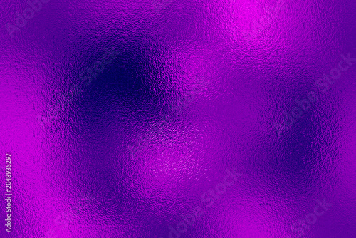 Luxury purple metallic foil texture background with dark violet shiny gradient reflection