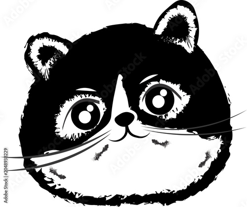 Photos black cat cartoon. clack dog cartoon