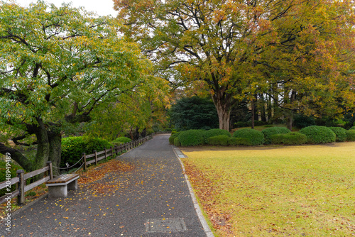 Shinjuku Gyoen National Garden is a large park and garden in Shinjuku and Shibuya, Tokyo, Japan.