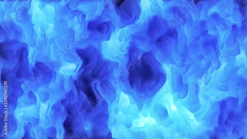 blue fire abstract bg loop