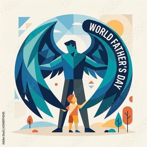  World Father's Day. Happy Father's Day.