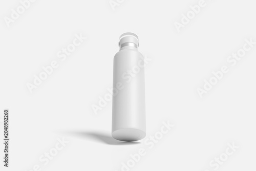 Blank Water Bottle Mockup - 3D