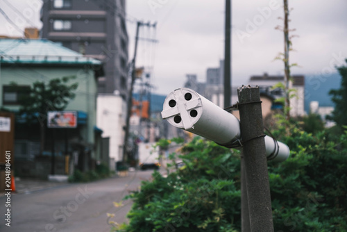 Fotografie 小樽、ノスタルジックな雰囲気漂う歴史的な街の風景、北海道、日本