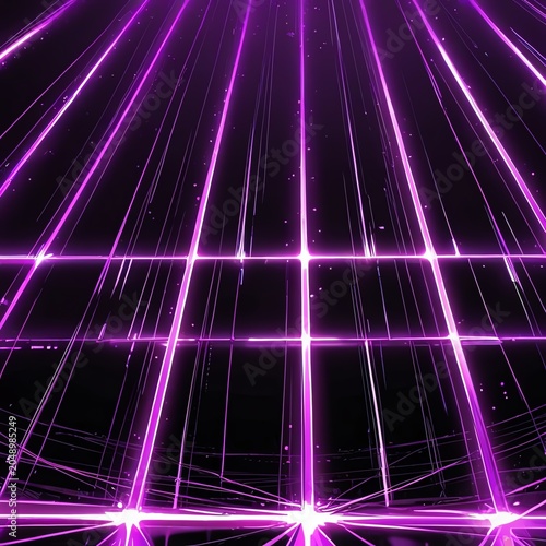 abstract purple background with stars