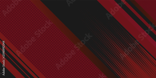 A bold and dynamic red and black diagonal stripe pattern, perfect for tech, sports, or modern backgrounds.