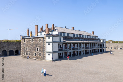 Canvastavla Historic officers quarters within Halifax Citadel National Historic Site in Hali