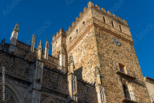 Real Monasterio de Nuestra Señora de Guadalupe en Extremadura España, Royal Monastery of Our Lady of Guadalupe in Extremadura Spain, Königliches Kloster Unserer Lieben Frau von Guadalupe in Extremadur