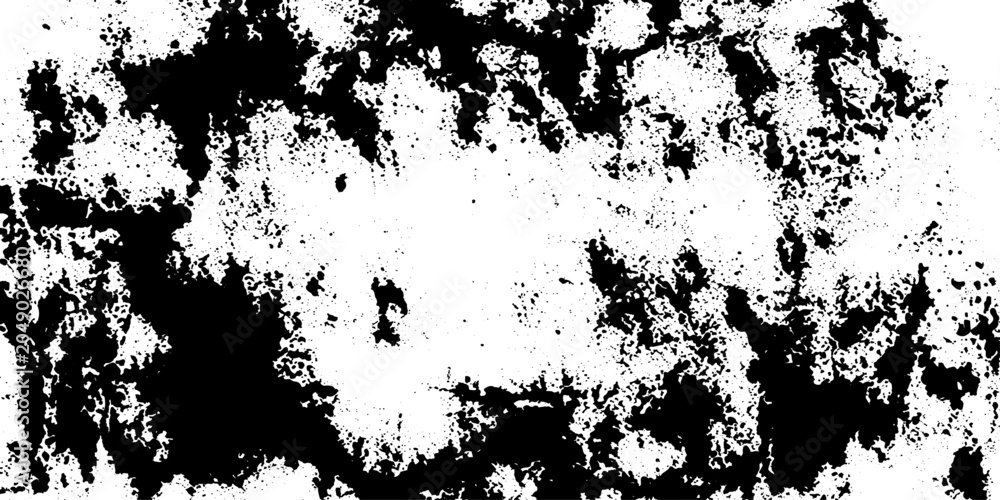 Obraz premium Gritty texture overlay with abstract black and white distressed grunge effect.
