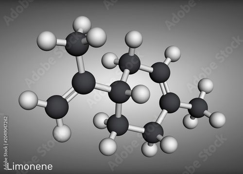 Canvas-taulu Limonene molecule