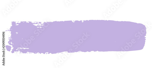 Lavender Brush Stroke Label Banner with Hand Painted Paint Swipe Design png Transparent Background