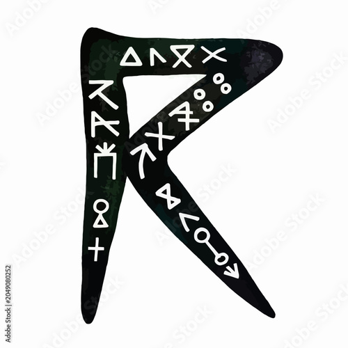 alphabet letter R