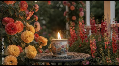 Candlelight in the Garden