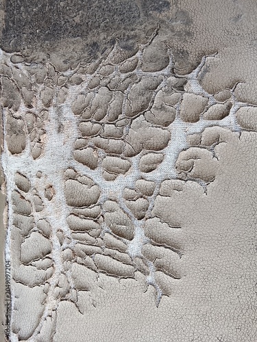 Damaged Cracked Faux Leather Texture