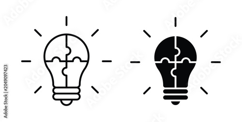 Foto Problem solving icon